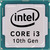Intel Core i3-10100 bei 3,6 GHz - TRAY / TB 4,3 GHz / 4C8T / 6 MB / UHD Graphics 630/1200 / Comet Lake / 65 W