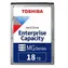 Toshiba Enterprise Capacity MG09 18 TB 512e / HDD / 3,5 Zoll / SATA 6 Gbit / 512 MB Cache / 7.200 U/min / Intern / 5 Jahre