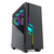 Gembird CCC-FC-2000 Fornax 2000RGB schwarz / ATX / 6x 120 / 2x USB3.0 / ohne Stromquelle / transparente Seite