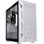 Silverstone Fara H1M-W weiß / M-ATX / 2xUSB 2.0 + 1x USB 3.0 / 1x 120 mm / ohne Stromquelle / transparente Seite