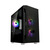 Silverstone Fara H1M Pro ARGB schwarz / M-ATX / 2x USB 2.0 + 1x USB 3.0 / 3x 120 mm / ohne Stromquelle / transparente Seite