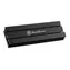 Silverstone SST-TP02-M2 passiver M.2 Kühler Aluminium schwarz / M.2 SSD 2280 Format