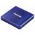 HAMA 124131 USB 2.0 Multikartenleser blau / SD / microSD / CF