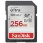 SanDisk Ultra SDXC 256 GB / Klasse 10 / UHS-I / U1 / Lesen: bis zu 120 MB / geeignet für Full HD