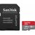 SanDisk Ultra microSDXC 128 GB + Adapter / Klasse 10 / UHS-I / Lesen: bis zu 140 MB