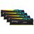 Kingston Fury Beast Schwarz RGB 128 GB (4 x 32 GB) DDR5 5200 MHz / CL40 / DIMM / XMP