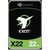Seagate Exos X22 22 TB / Festplatte / 3,5 Zoll SATA III / 7.200 U/min / 512 MB Cache / 5 Jahre