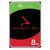 Seagate IronWolf Pro 8 TB / Festplatte / 3,5 Zoll / SATA III / 7200 U/min / 256 MB Cache 