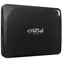 CRUCIAL X10 2 TB schwarz / Externe SSD / USB 3.2 Gen2 2x2 Typ-C / R: 2100 MB / W: 2000 MB / 5 Jahre