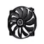 Thermaltake Pure 20 schwarz / Lüfter / 200 mm / Gleitlager / 800 U/min bei 28,2 dB / 129,64 CFM