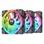 Thermaltake SWAFAN EX12 RGB grau 3 Stück / Lüfter / 120 mm / Hydrauliklager / 2000 U/min bei 32,5 dB / 57,11 CFM