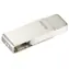 HAMA USB Uni-C Rotate Pro 32 GB Silber / Flash-Laufwerk / USB-C 3.1 / Lesen: bis zu 70 MB