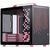 Jonsplus Z20 schwarz-pink / Micro-ATX / 1x USB-A 3.2 / 1x USB-C 3.2 / transparente Seitenwand 