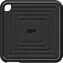 Silicon Power PC60 2 TB schwarz / Externe SSD / 2,5 Zoll / USB 3.2 Gen2 Typ-C / R: 540 MB