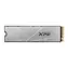 ADATA XPG GAMMIX S60 1TB silber / SSD / M.2 2280 / PCIe Gen4 / Lesen: 5000MBps / Schreiben: 3200MBps / MTBF: 2mh