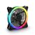 Sharkoon SHARK Blades RGB schwarz / Lüfter / 120mm / RGB / 18,2 dBA / 1200 U/min / 94,8 m3h