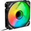 Sharkoon SHARK Mirror RGB PWM schwarz / Lüfter / 120mm / RGB / 26,8 dBA / 1500 U/min / 99,52 m3h