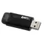 EMTEC USB-Stick 512GB B110 USB 3.2 Click Easy schwarz / Flash-Laufwerk / USB-A 3.2 / Lesen bis: 20MBs / Schreiben bis: 10MBs 
