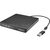 Sandberg USB-C/A DVD Drive externes Laufwerk / schwarz