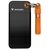 Verbatim Pocket SSD Externes Laufwerk 1TB schwarz-orange / USB-C 3.2 Gen 2 / R: 1000MBs / W: 1000MBs 