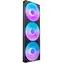 NZXT F420 RGB Core single frame fan unit černá / Ventilátor / 3x 140mm / Fluid Dynamic Bearing / 34.5 dB @ 2000 RPM