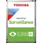 Toshiba S300 AI Surveillance 16 TB / HDD / 3,5" / SATA 6 Gbit/s / 512 MB Cache / 7.200 U/min / Intern / 5 Jahre