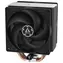 Ausgepackt - ARCTIC Freezer 36 silber-schwarz / 2x P12 PWM PST / 0,3 Sone @ 200-1800 RPM / für Intel & AMD / unverpackt