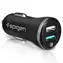 Spigen F27QC 3.0 Dual-Autoladegerät schwarz / 2x USB 2400mAh + QuickCharge 3.0