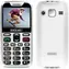 Evolveo EasyPhone XR + Ständer weiß / 2,3" / 0,3MP / SOS / microSDHC