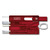 VICTORINOX SWISSCARD rot-transparent / Multifunktionskarte / Anzahl Funktionen 10 / Maße 82 x 45 mm