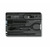 VICTORINOX SWISSCARD schwarz-transparent / Multifunktionskarte / Anzahl Funktionen 10 / Maße 82 x 45 mm