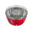 LotusGrill G34 U rot / Holzkohlegrill / 35 x 35 x 23,5 cm