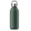 CHILLY'S Series 2 Wasserflasche 500ml Piniengrün / Thermosflasche / Edelstahl