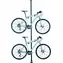 Topeak DUAL-TOUCH Halterung für bis zu zwei Fahrräder schwarz / Tragkraft 72 kg (für den gesamten Ständer)