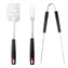 Adler AD 6727 Grillbesteck-Set 3-teilig / 1x Wender / 1x Fleischgabel / 1x Wendezange