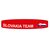 SPORTTEAM Silikonarmband SPORTTEAM® Slowakische Republik 3 rot