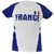 Fan einer SPORTMANNSCHAFT. Frankreich 1 Damen T-Shirt Gr. UNI