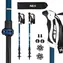 NILS TK8601 Trekkingstöcke blau