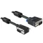 DeLock Kabel SVGA Stecker - Stecker rechteckig 2m