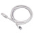 Gembird FTP CAT5E 0,25 m / Patchkabel / geschirmt mit Schutz und Geflecht / grau