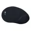 Connect IT Mauspad mit Handballenauflage aus Memory-Schaum schwarz