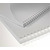 Renz Metallrücken (2|1") 8 weiß / für 36-50 Blatt 80 g Papier / 100 Stk