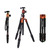 Rollei Stativ C5i / Tragkraft 8kg / Ausgefahren 159 cm / Orange