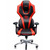 E-BLUE AUROZA Gamingstuhl / 124cm / neigbar bis 118° / Kunstleder / schwarz-rot