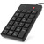 C-tech KBN-01 numerische Tastatur / 23 Tasten / USB / schlank / schwarz