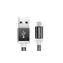 ADATA Micro USB geflochtenes Kabel 1 m / schwarz