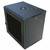 DATACOM 19" Schrank 9HE 450 mm (Glas) / schwarz
