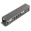 MicroConnect Kunststoff-Kabelmanagementhalterung 19" für 2U-Rack schwarz