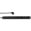LogiLink PDU8C02 schwarz / Mehrfachsteckdose für Server / 8x Buchse Typ F / 2x USB-A / 2m / bis 3500W