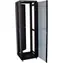 Xtendlan 47U/800x1000 Rack schwarz / Glastür / solide Rückseite